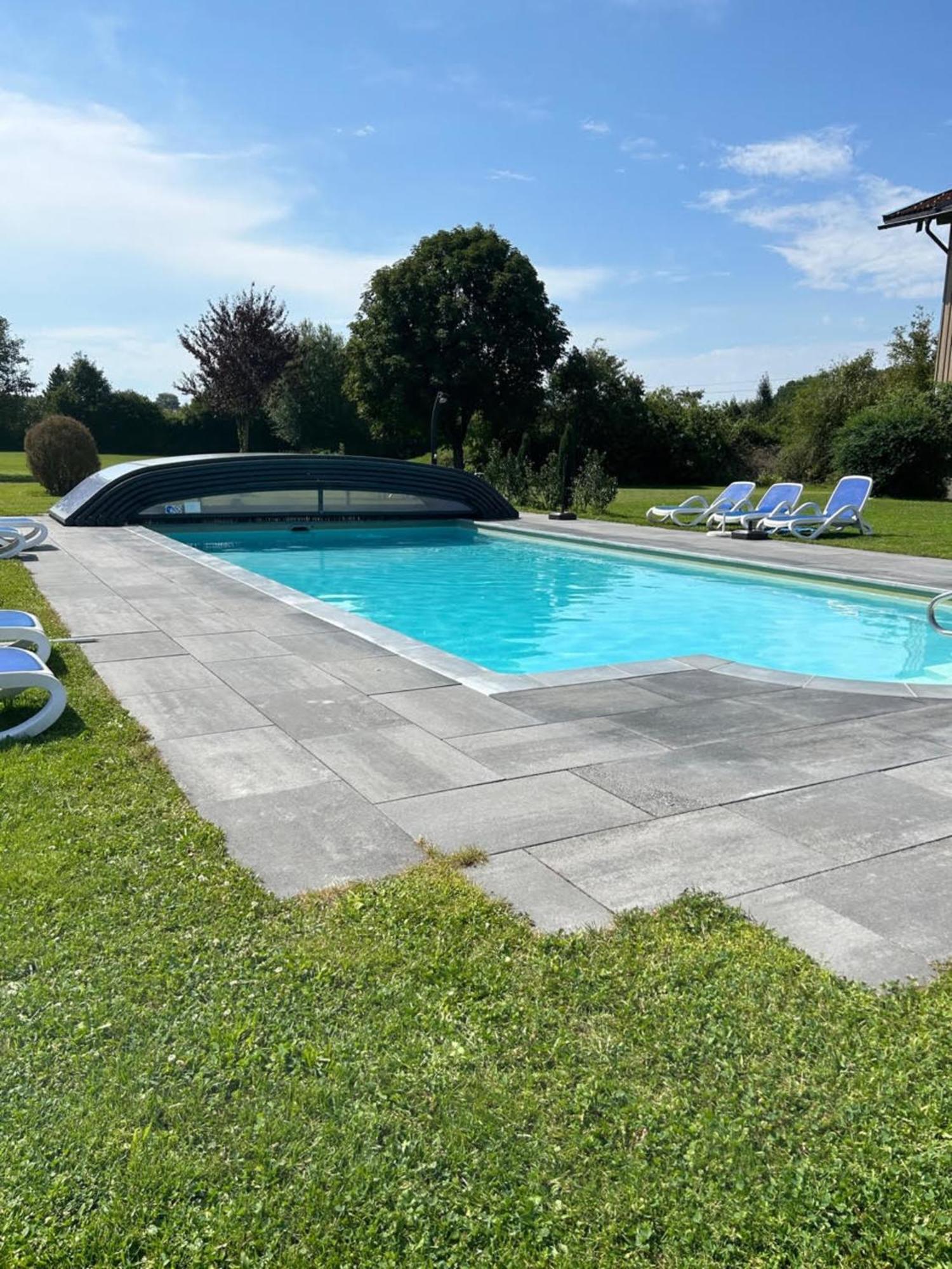 Gabi Mit Pool Und Sauna Уберзее Экстерьер фото